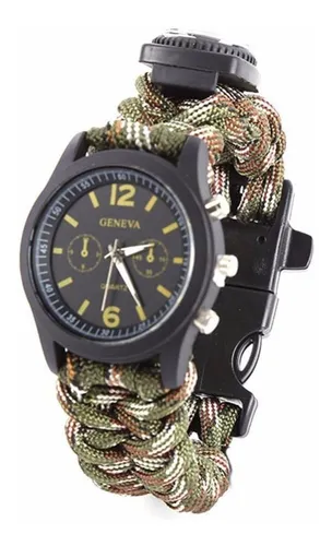 Reloj pixelado online militar