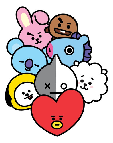 Peluche Muñeco Felpa Tata Bt21 V Taehyun Bts 22cm Army Kpop (Usado)