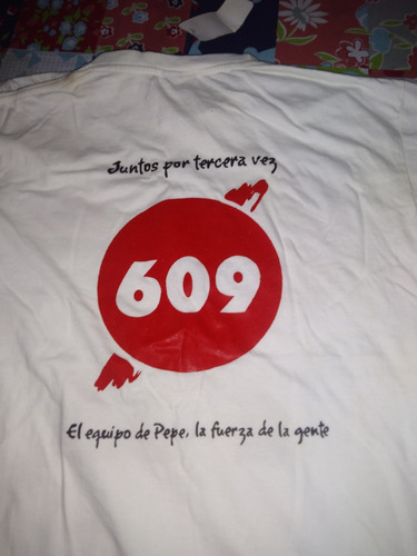 Camisetas Mpp-609- Mújica No A La Baja