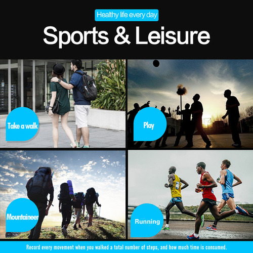 Reloj Inteligente Bluetooth Z Fitness, Podómetro Deportivo P
