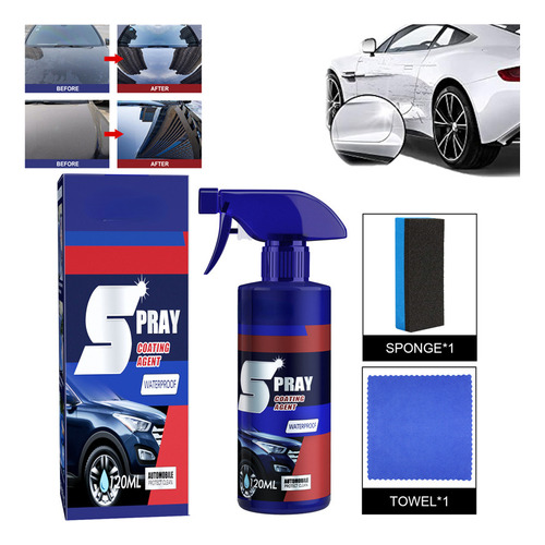 Spray De Revestimiento 3 En 1 De Alta Protección Quick Car