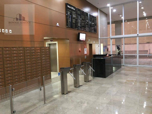 Imagem 12 de 17 de Sala Comercial Para Alugar No Brooklin, Edifício Next Office, 1 Sala Aberta, 2 Banheiros, 1 Vaga De Garagem, 40 M², São Paulo. - Sa0532