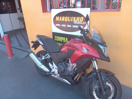 Imagem 5 de 9 de Honda Cb 500 X Vermelho 2015
