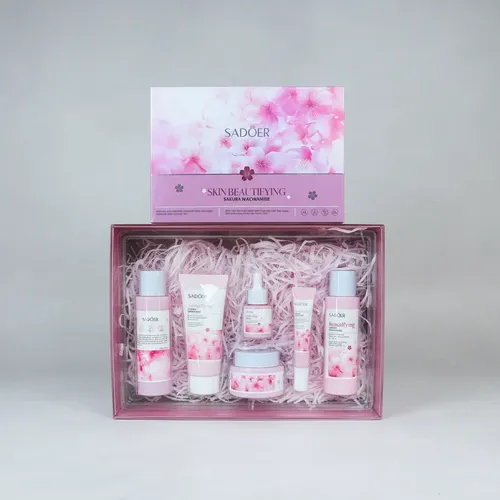 Kit Skincare Sakura +niacinamida 6 Piezas | Cuotas sin interés
