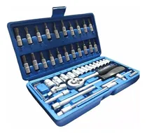 Comprar Juego Tubos Bocallaves Puntas Crique 1\u002F4 Ruhlmann 46 Piezas