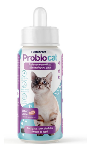 Probiótico Para Gatos - Probiocat 10 Cepas