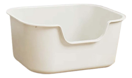 Caja De Arena Para Gatos Pet Bedpan Caja De Arena Beige