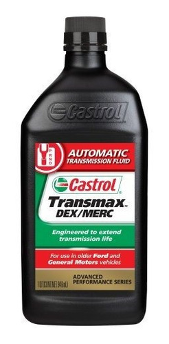 Aceite De Transmisión Castrol 06820 Transmax Dex/merc Atf.