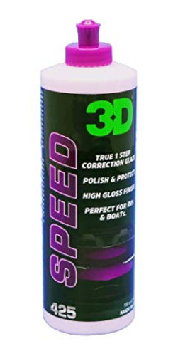 3d Speed / Crema 2 En 1: Pulido Y Sellado X 1kg Detailing
