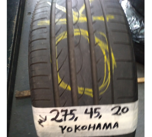 2pneus P/porsche Yokohama Advan Sport 275/45/20 Usado (Usado)