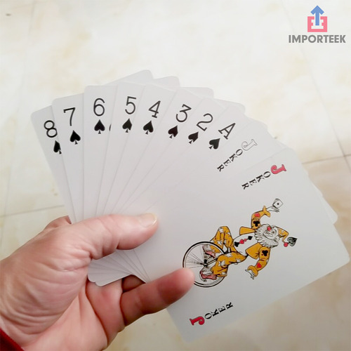 10 Mazos Barajas Naipes Cartas Poker Tarjetas Juego Mesa