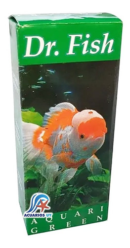 Medicamento Para Peces Acuario. Verde Malaquita 30ml X 2uni