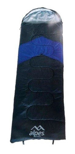 Imagen 1 de 2 de Bolsa De Dormir Alpes Con Capucha 1.80mx75cm + 30 cm de capucha