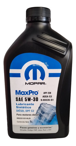 Aceite Mopar Maxpro 5w-30 Dpf X1lt