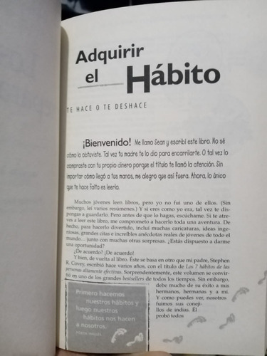 Los 7 Habitos De Los Adolescentes Y Las 6 Decisiones Mas Imp (Usado)