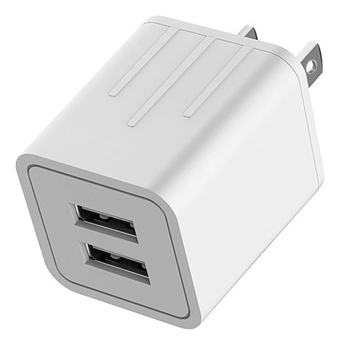 Cargador Pared Dual Usb Universal Portatil