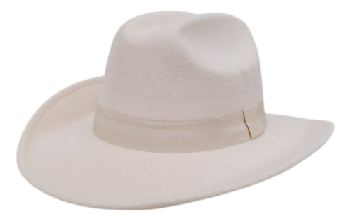 Sombrero Cowboy Pampita Fieltro De Paño Regulable Indiana 