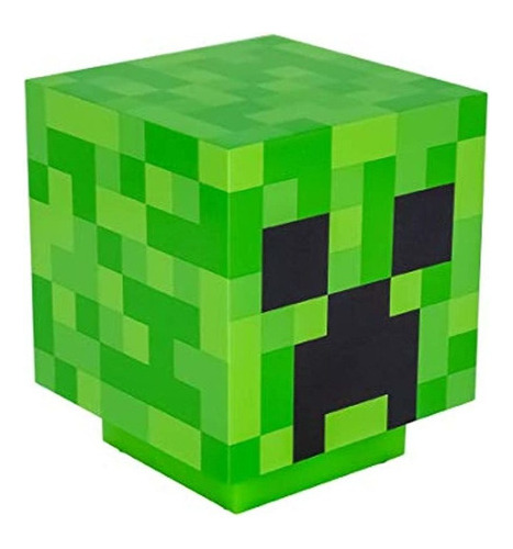 Lampara De Mesa Para Niños Minecraft Creeper