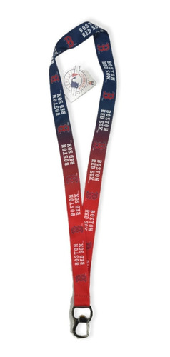 Boston Red Sox Porta Gafete Bi-tono Importado 100% Original