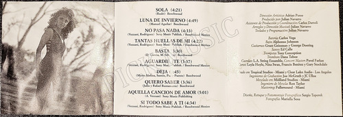 Fernanda Meade ( Pandora ) Sola Cd 1994 Estándar