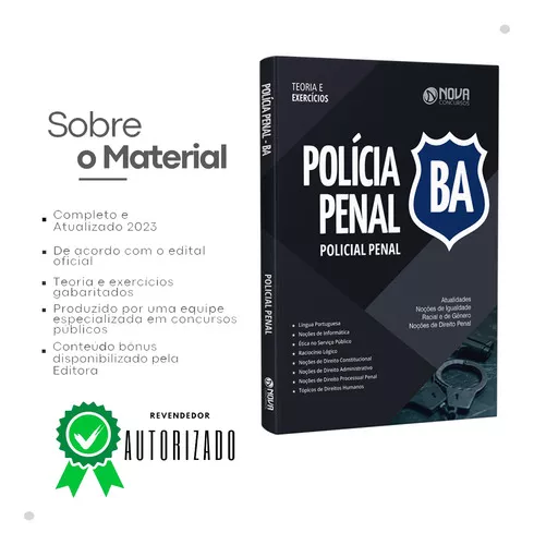 Concurso Policia Penal da Bahia - Direito Penal 