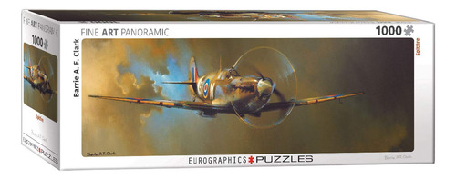 Rompecabezas Eurographics Spitfire De Barrie A.f. Clark De 1