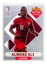 Comprar Figurita Almoez Ali Extra Sticker Plata Mundial Qatar 2022