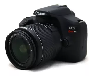 Câmera Canon Eos Rebel T6 Com Lente 18-55mm Iii Seminova