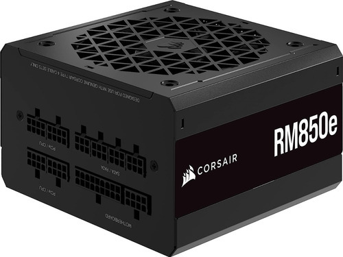 Fuente 850w Corsair Rme Rm850e 80 Plus Gold Full Modular Color Negro