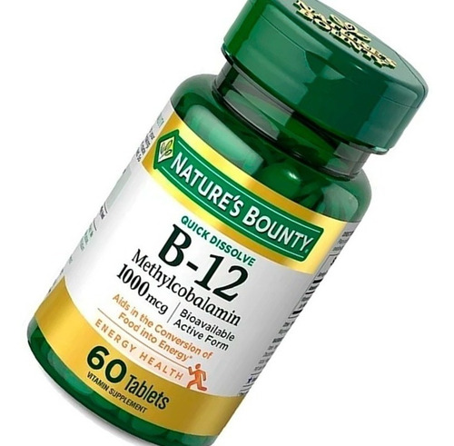 Natures Bounty Vitamina B12 X 60 Tabletas
