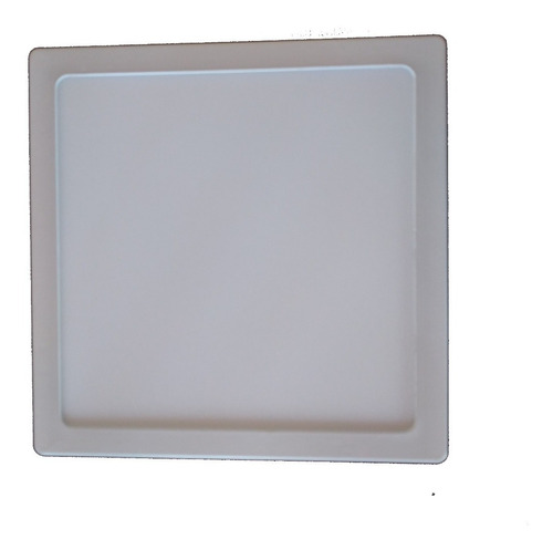 Panel Plafón Led 18w Blanco Cuadrado De Sobreponer Pack X 3