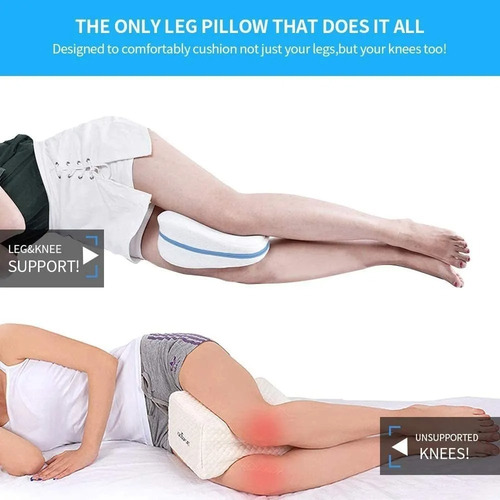 Almohada Ortopédica Viscoelastica Memory Rodillas Y Piernas