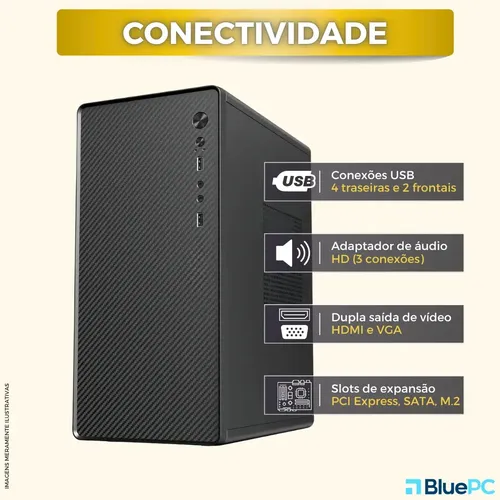 Windowsデスクトップ i5-6400,16GB,256GB+1000GB Computador Completo Intel Core i5, 16GB RAM, SSD 256GB, Monitor 20