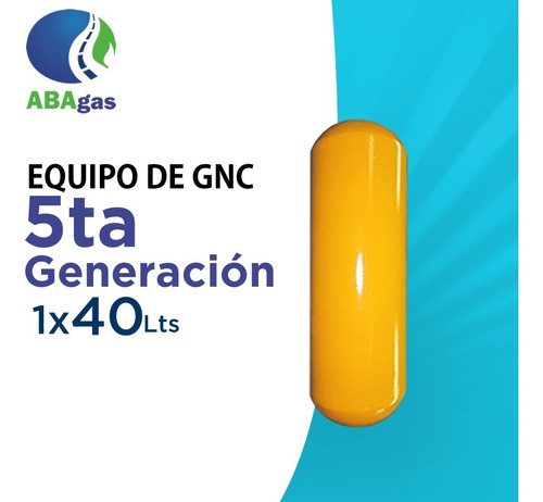 Imagen 1 de 7 de Equipo De Gnc Gas 5ta Generacion Premium Cilindro 40lts