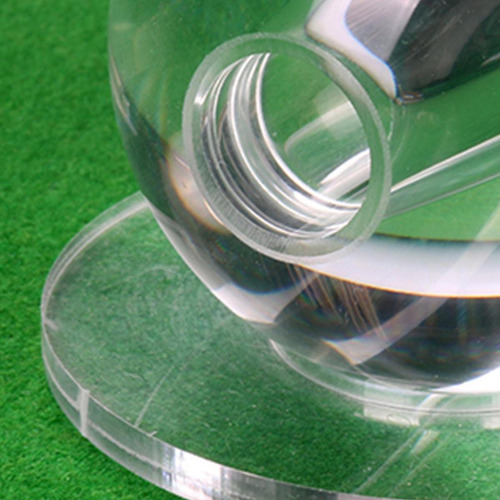 Bola De Billar Para Entrenamiento Agujero 16 Mm Transparente