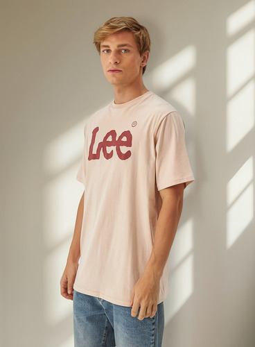 Remera M. Corta Lee Logo Grande