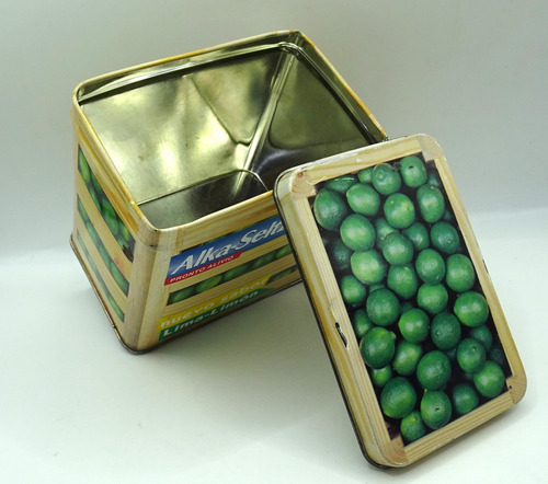 Caja De Lamina Coleccion Alka Seltzer Lima Limon (Usado)