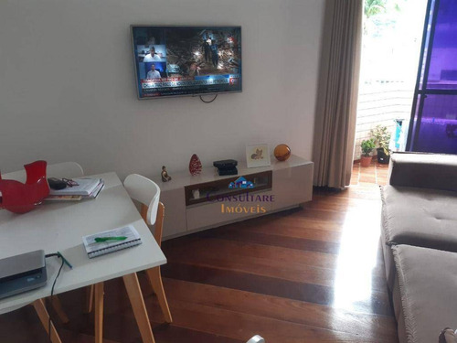 Imagem 4 de 26 de Apartamento Com 1 Dormitório À Venda, 80 M² Por R$ 350.000,00 - José Menino - Santos/sp - Ap6808