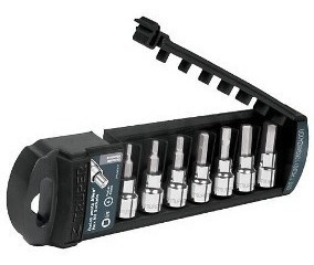Imagen 2 de 5 de Juego Dados 3/8 PuLG Mm Hexagonal 7 Pz Truper 14170
