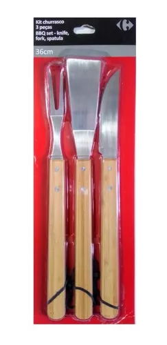 GARFO PARA CHURRASCO DE INOX 36CM