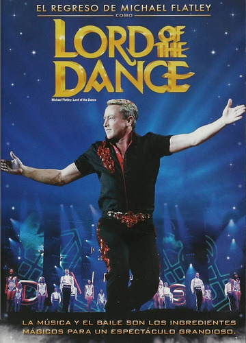 Regreso De Michael Flatley Como Lord Of The Dance Dvd Nuevo