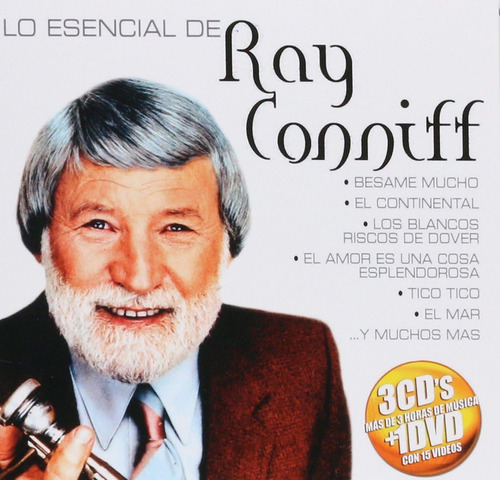 Lo Esencial De Ray Conniff Box 3 Discos Cd + Dvd