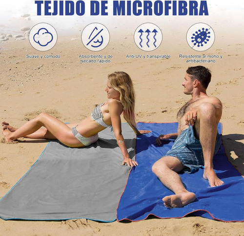 Poncho Microfibra Con Capucha Para Natación Y Surf