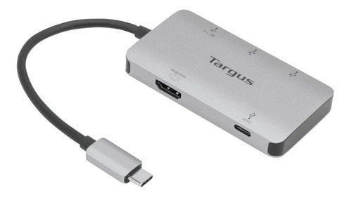 Adaptador de vídeo multipuerto USB-C 4k Hdmi de Targus con lector