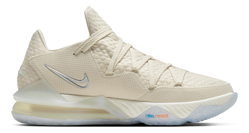 Zapatillas Nike Lebron 17 Low Light Cream Cd5006-200
