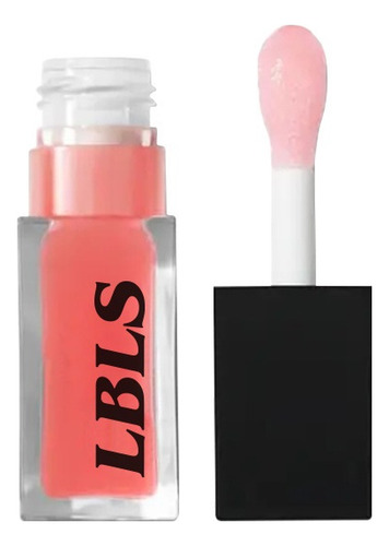 Batom Com Brilho Labial Com Óleo Espelhado E Água