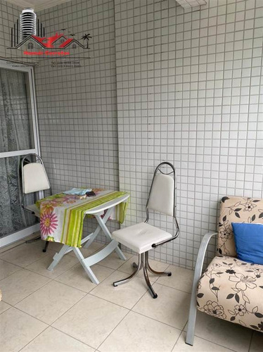 Imagem 11 de 20 de Apartamento À Venda Com 2 Dormitórios E Vista Mar Na Vila Mirin Em Praia Grande Sp. - Rrc114
