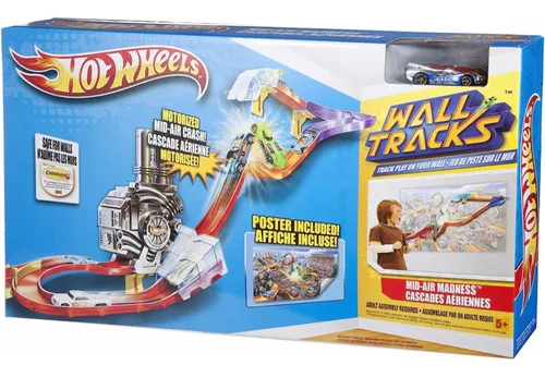 Pista Hot Wheels Wall Tracks