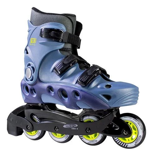 comprar Patins Inline Recreação Traxart Spectro Azul - 72mm Abec-5