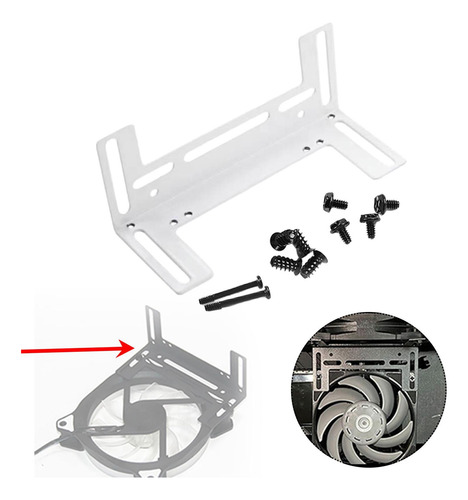 Suporte Para Ventilador De Dissipador De Calor De Pc, Branco